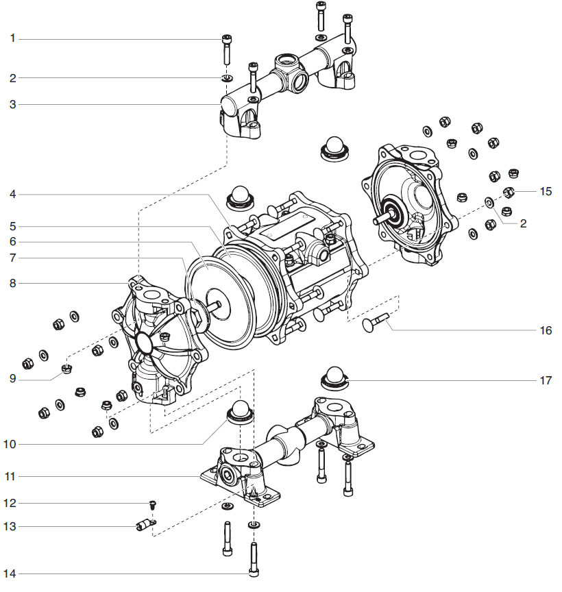 PowrTex 300DD Fluid Pump (P/N 600-480)